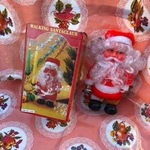 Vintage🍋Walking Santa Claus